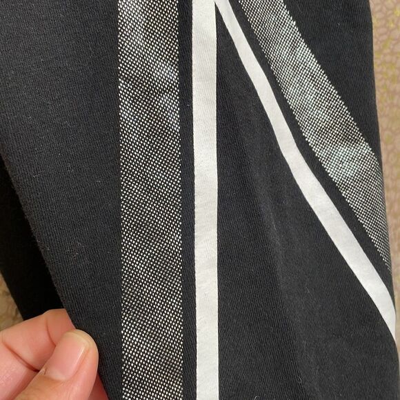 PINK Victorias Secret RARE black/silver sequin bling yoga pants, size XS, EUC - Picture 6 of 6